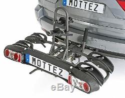 Porte-vélos pour vélos électriques sur attelage plateforme MOTTEZ A028P2