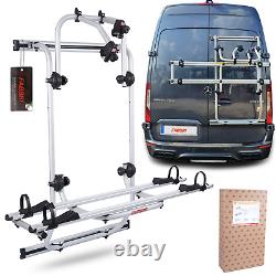 Porte-vélos sur coffre 2 vélos pour Mercedes Sprinter fourgone/camping/minibus