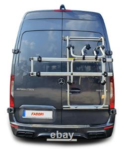 Porte-vélos sur coffre 2 vélos pour Mercedes Sprinter fourgone/camping/minibus
