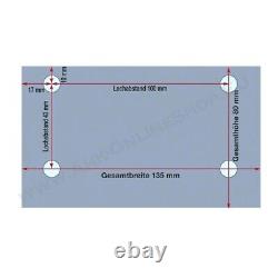Rallonge 250 mm pour porte-vélos sur attelage pour LAND ROVER Discovery 89-98