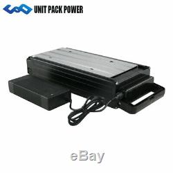 UPP Batterie de vélo électrique 48 V 18Ah 864Wh + Porte-Bagages + Chargeur pour