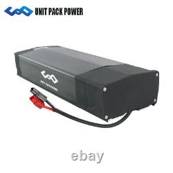 UPP Batterie de vélo électrique 48 V 20Ah 960Wh + Porte-Bagages + Chargeur pour