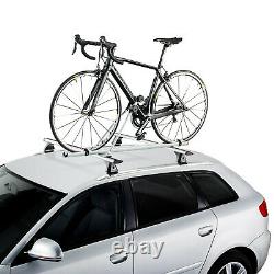 Vélo Galerie de Toit CRUZ Xavier Aluminium pour Audi A4/A6 Allroad Avec Rails