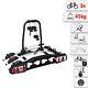 Ventus Porte-velos Sur Attelage Platforme Pour 3 Velos Rabattable Platforme