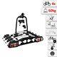 Ventus Porte-velos Sur Attelage Platforme Pour 4 Velos Rabattable Platforme